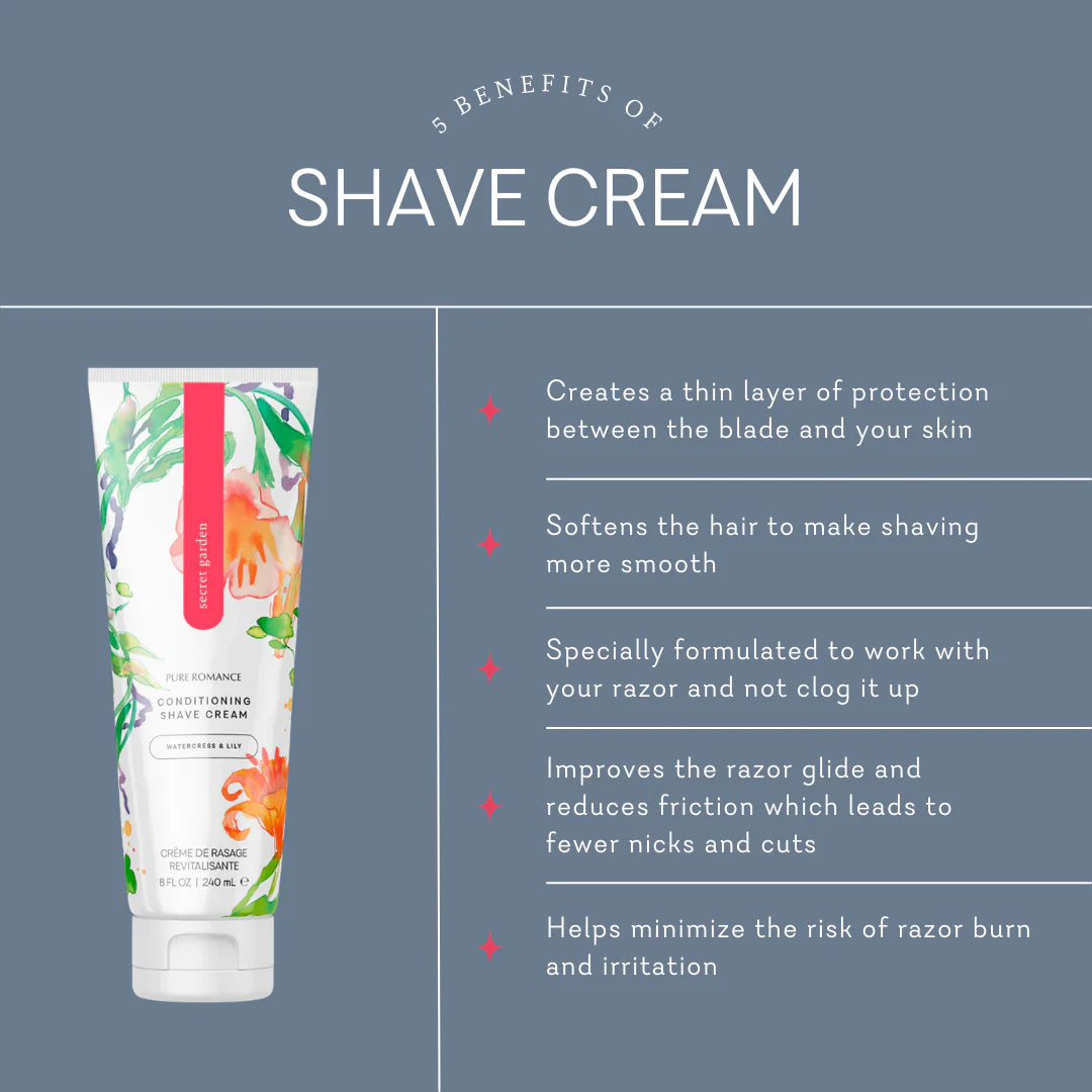 Coochy Conditioning Shave Cream - Secret Garden