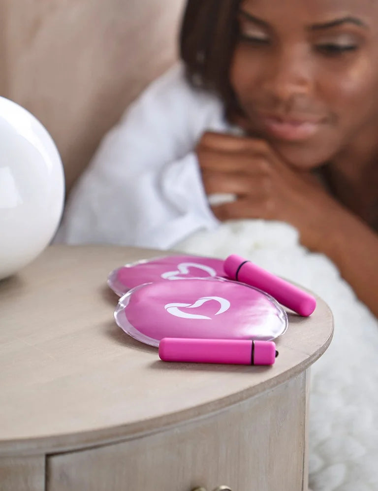 Heart Throb (heat pack & bullet x2) pink