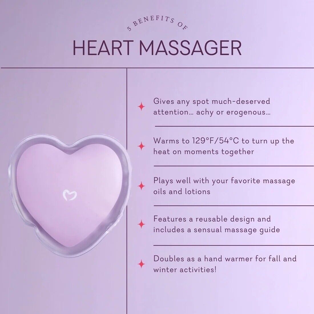 Heart Massager Heat Pack