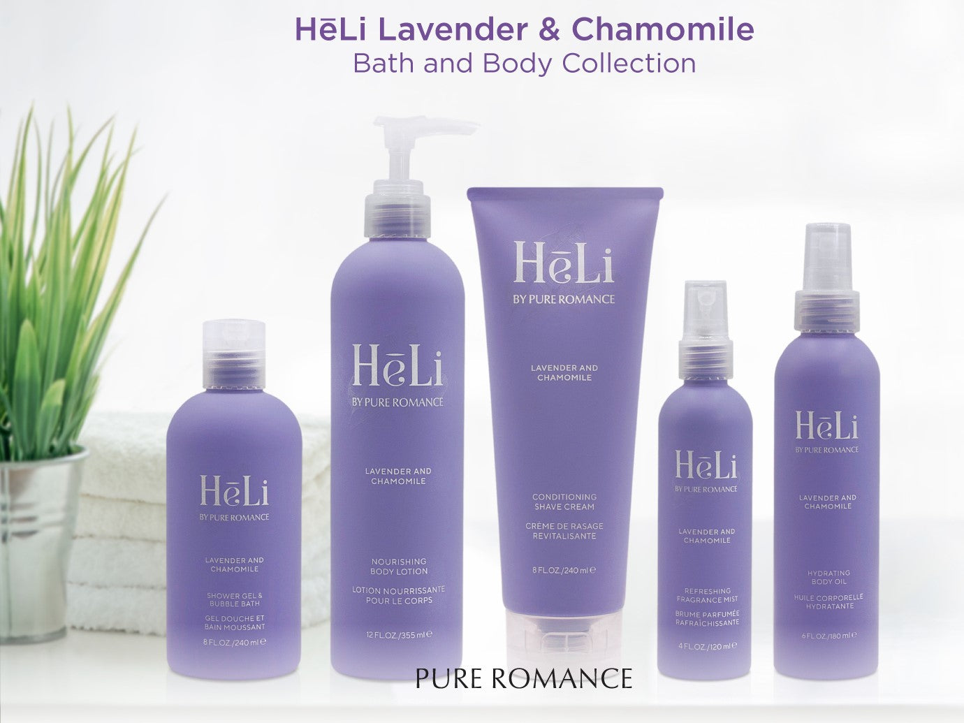 Heli Shower Gel & Bubble Bath Lavender & Chamomile