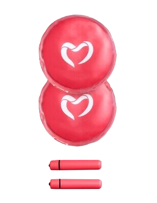 Heart Throb (heat pack & bullet x2) red