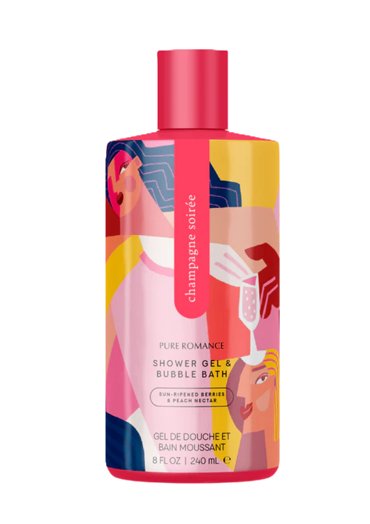 Shower Gel & Bubble Bath - Champagne Soiree