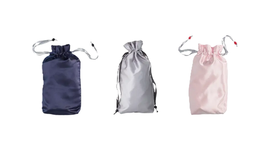 Toy Tote - Navy / Pink