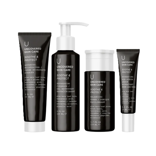 Uncovered Soothe & Protect Daily Skin Essentials Kit