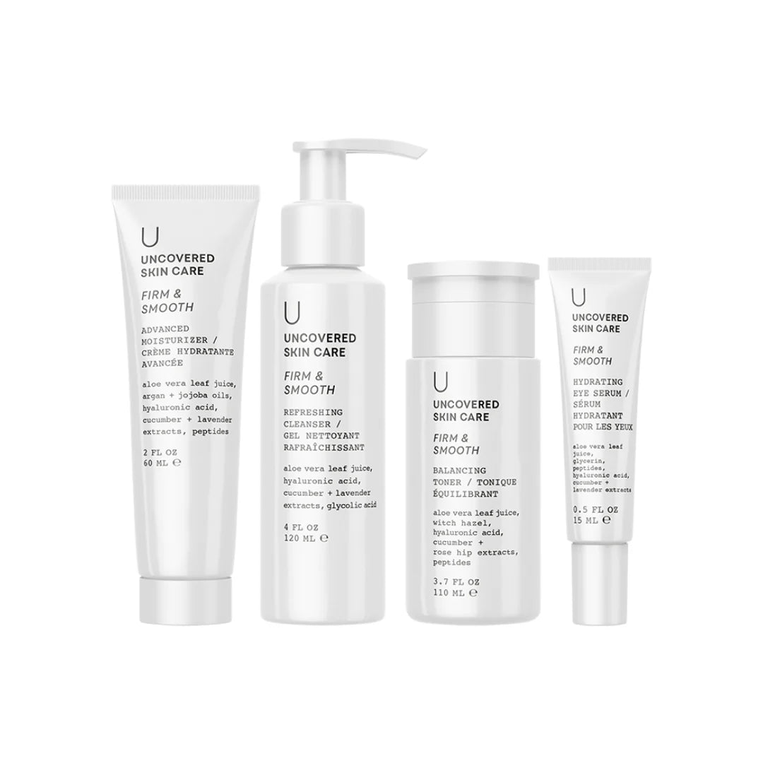 Uncovered Firm & Smooth Daily Skin Essentials Kit