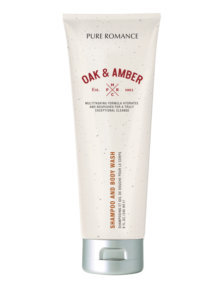 Shampoo & Body Wash - Oak & Amber